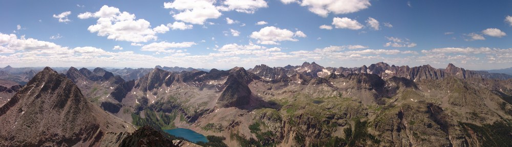 Grenadier and Needle Range Pano